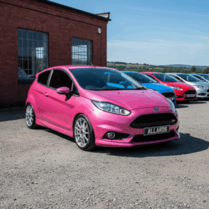 Ford Fiesta Hot Pink